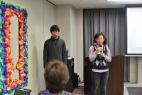 広島でのおりづるプロジェクトの報告会の様子がNHKなどで報道されました