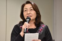 広島でのおりづるプロジェクトの報告会の様子がNHKなどで報道されました