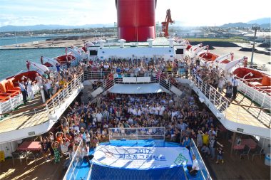 「PEACE&GREEN BOAT 2017」で、持続可能な東アジア共同体をめざす日韓共同声明を発表しました