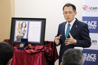 朝鮮半島の非核化に核兵器禁止条約を生かせ-ICANに関わる活動が広く報道されました