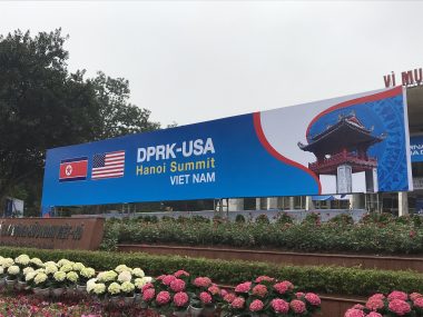 米朝会談に合わせてハノイで朝鮮半島の平和と非核化を訴えました