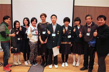 「福島子どもプロジェクト」に参加した南相馬の中学生が、国際会議で発表しました