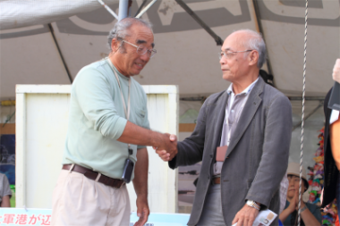 新基地建設をめぐり揺れる辺野古を訪問した様子が、沖縄のメディアで取り上げられました