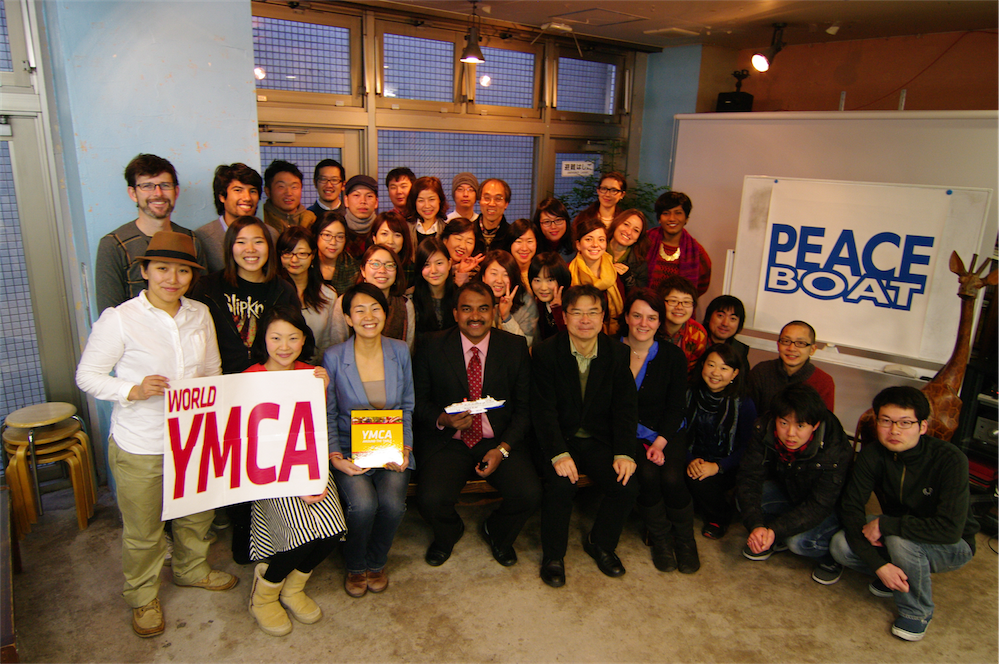 ピースボートと世界YMCA同盟が提携！若手リーダーの育成や平和構築プログラムを実施します