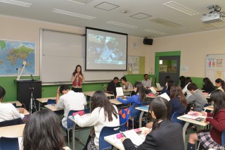 東京の高校で「なんだろう地雷出前教室」を開催しました