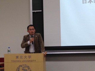 安保法制に関する東北大学での講演会の様子が河北新報で報じられました