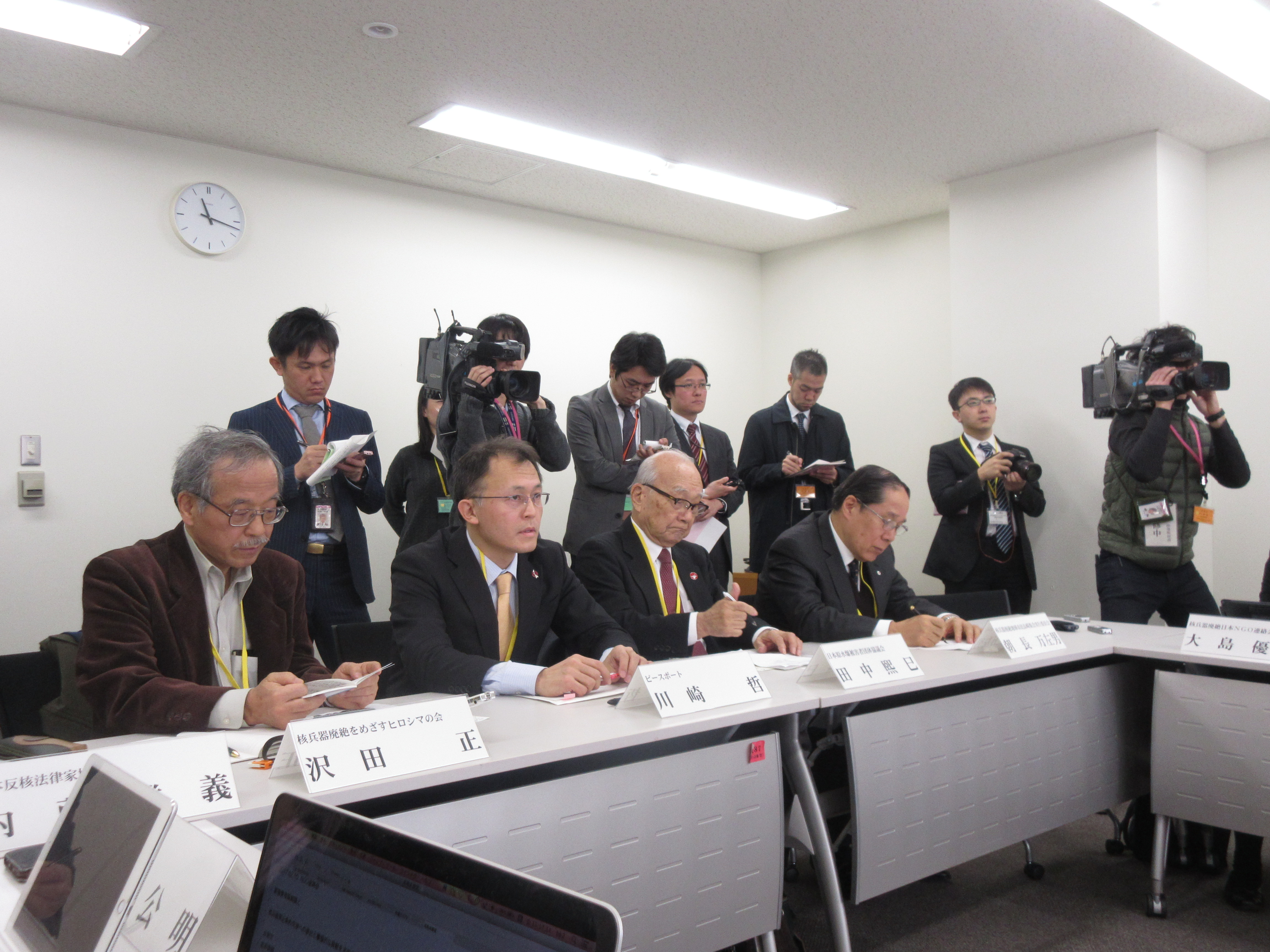 核兵器禁止条約の交渉に日本は参加を～NGOと被爆者の要請が報じられました