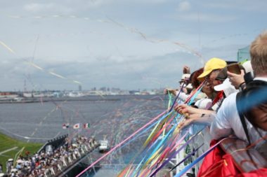 オーロラベルトをゆく、第95回ピースボート地球一周の船旅が出航しました!