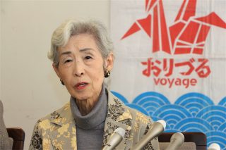 世界で問われた「なぜ日本は核兵器禁止に反対するのか？」 第95回ピースボート帰港記者会見を実施しました