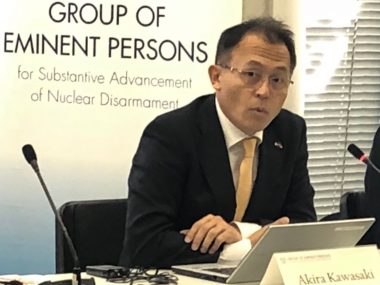 核軍縮「賢人会議」や国連総会への働きかけが報道されました