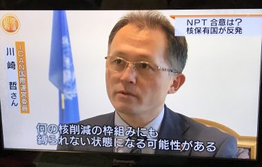 NPT準備委員会でのヒバクシャ国際署名など、核廃絶に向けた取り組みが広く報道されました