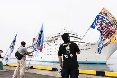 日本一周クルーズの各地への寄港がメディアで報道されました