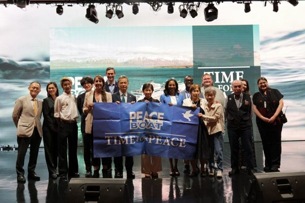 TIME FOR PEACE：Voyage120ニューヨーク寄港イベント