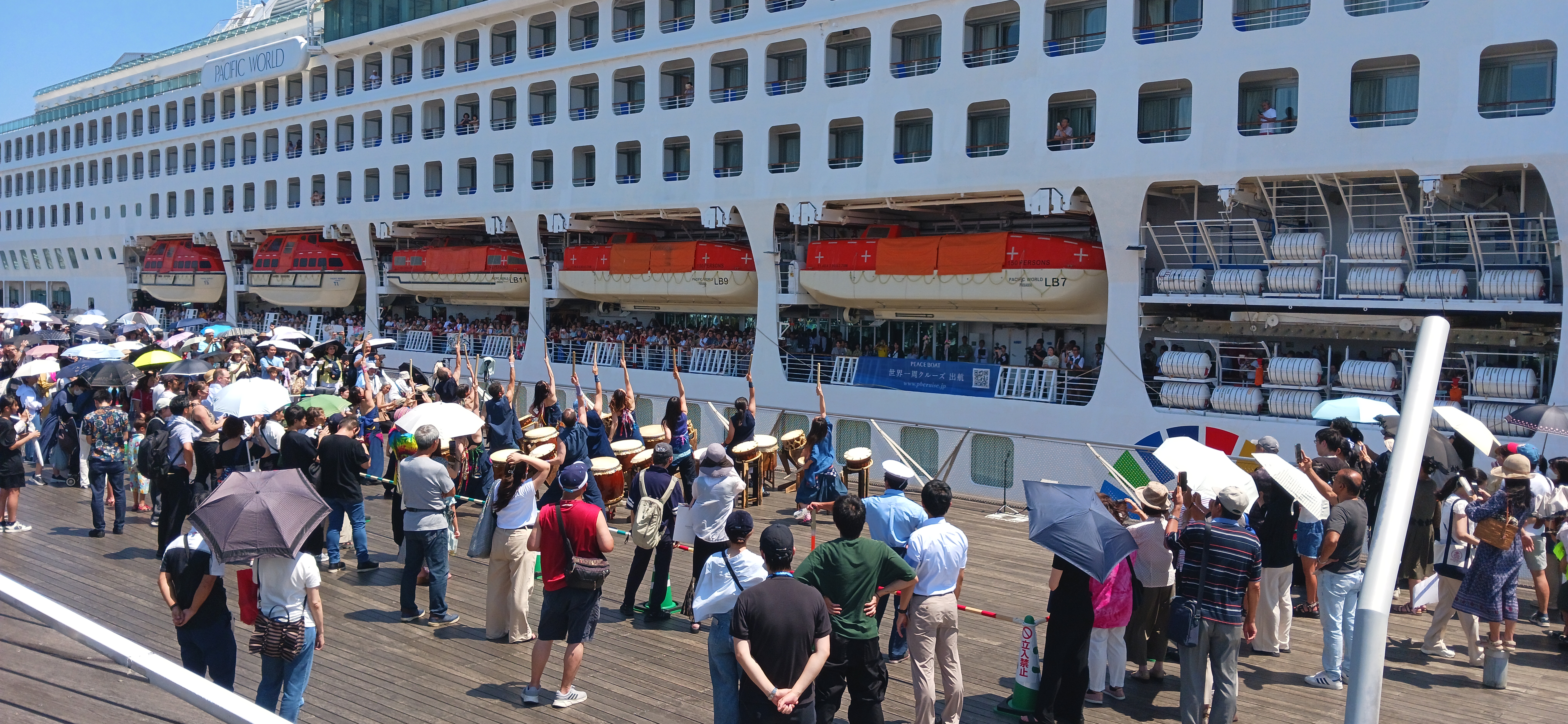 『Time for Peace』Voyage121が出航しました！