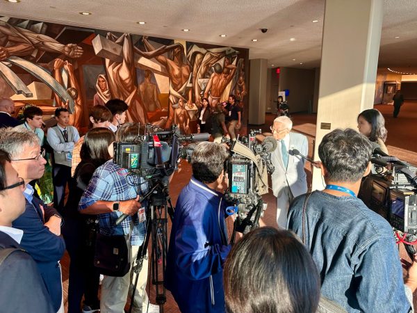 「被爆者の声に耳を傾けて」――核兵器廃絶国際デーの国連会合で訴えました