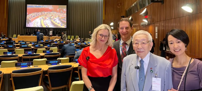 「被爆者の声に耳を傾けて」