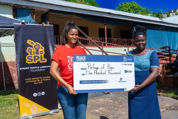 Voyage121でジャマイカのハリケーン被災者支援募金を集め、支援を実施しました