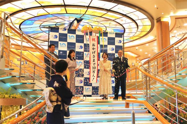累計乗船者10万人、Voyage123が出航しました!