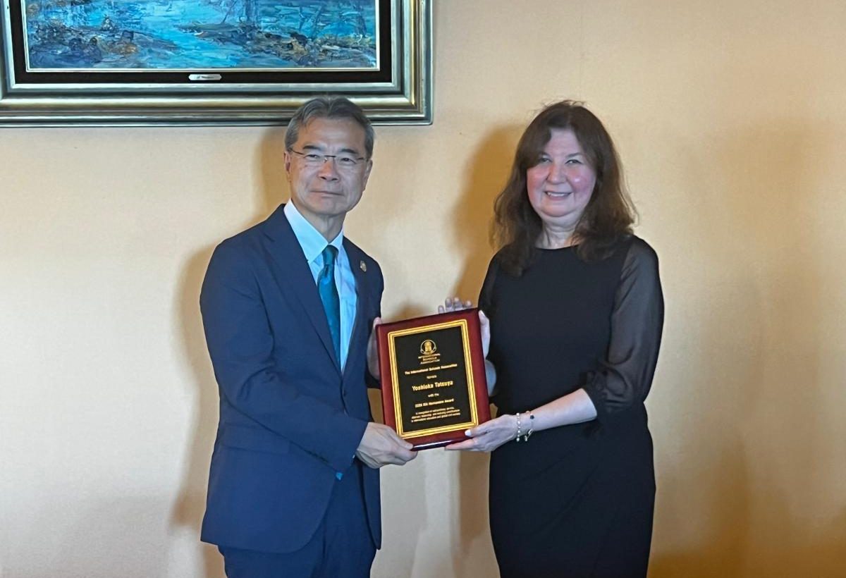 ピースボートの吉岡達也が、国際学校協会から国際ヒューマニズム大賞を受賞しました