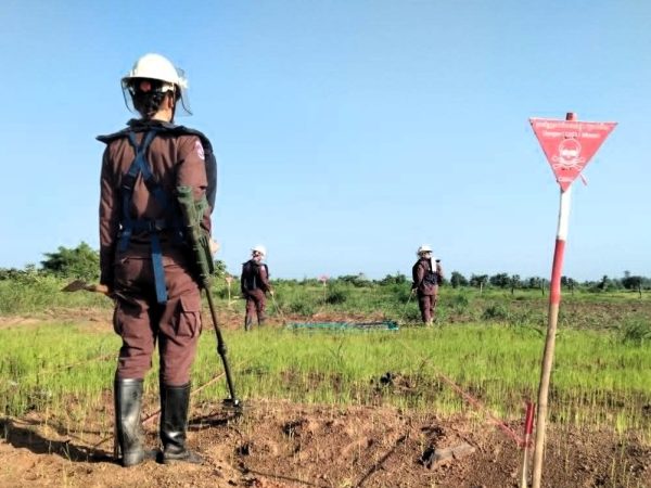 「カンボジアから地雷をなくそう100円キャンペーン」人々の安全と暮らしを守る地雷除去がはじまりました